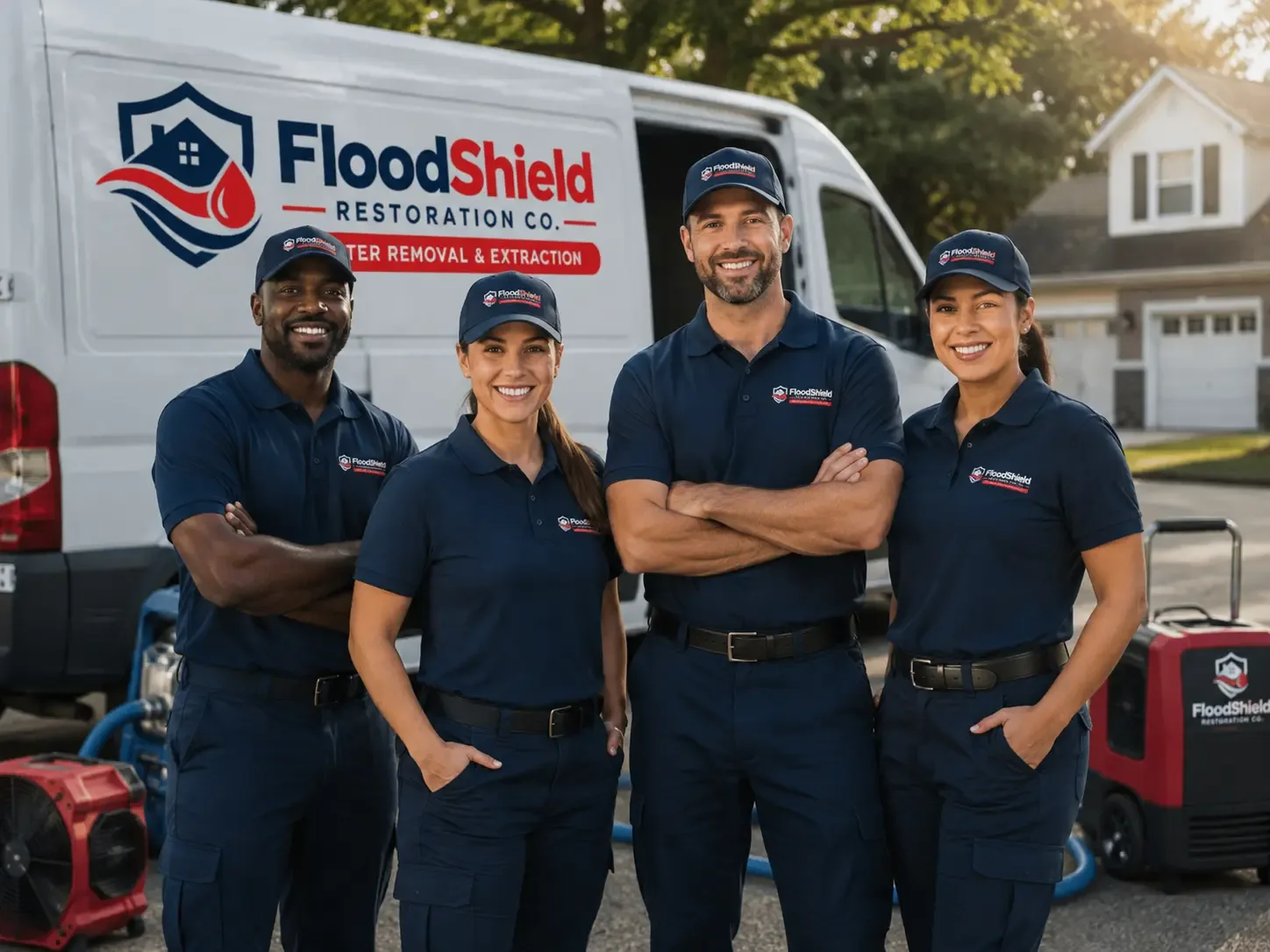 Flood Damage Restoration company in Machipongo, VA